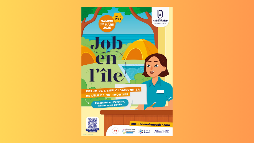 Image d'illustration de l'actualité JOB EN L'ILE : le forum saisonnier de l'île de Noirmoutier