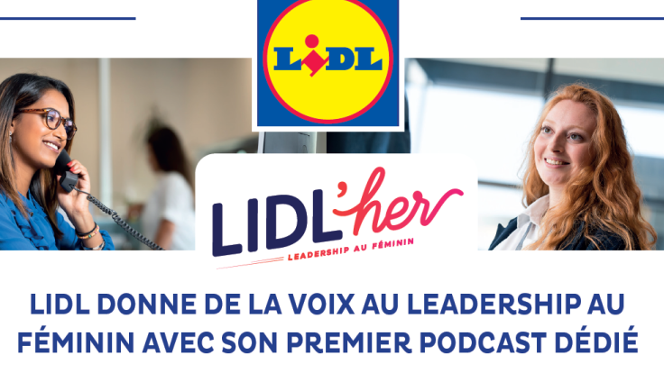 Image d'illustration de l'actualité LIDL DONNE DE LA VOIX AU LEADERSHIP AU FÉMININ AVEC SON PREMIER PODCAST DÉDIÉ